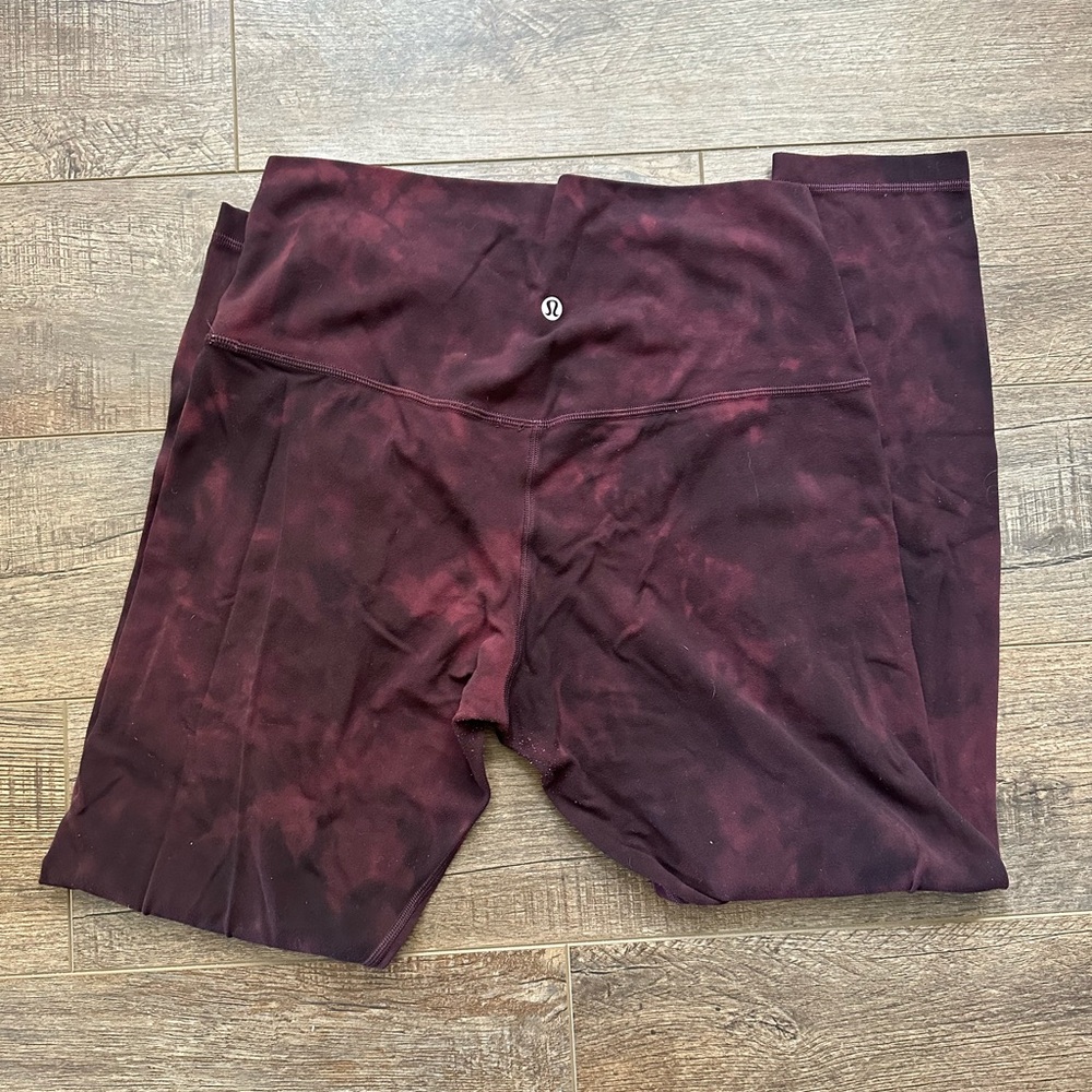 Lululemon Diamond Dye Cassis Black